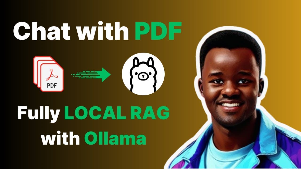 how to chat with your pdfs using local large language models [ollama rag]
